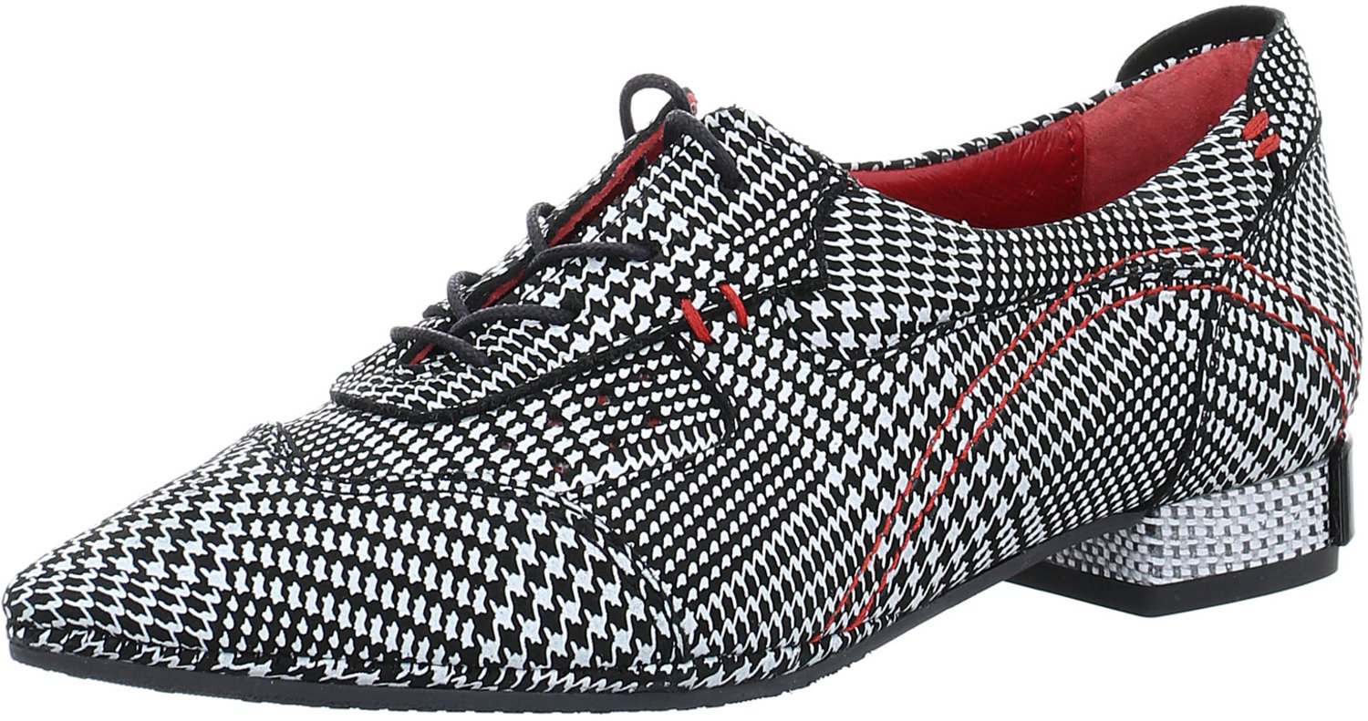 Simen dames veterschoenen zwart maat 41