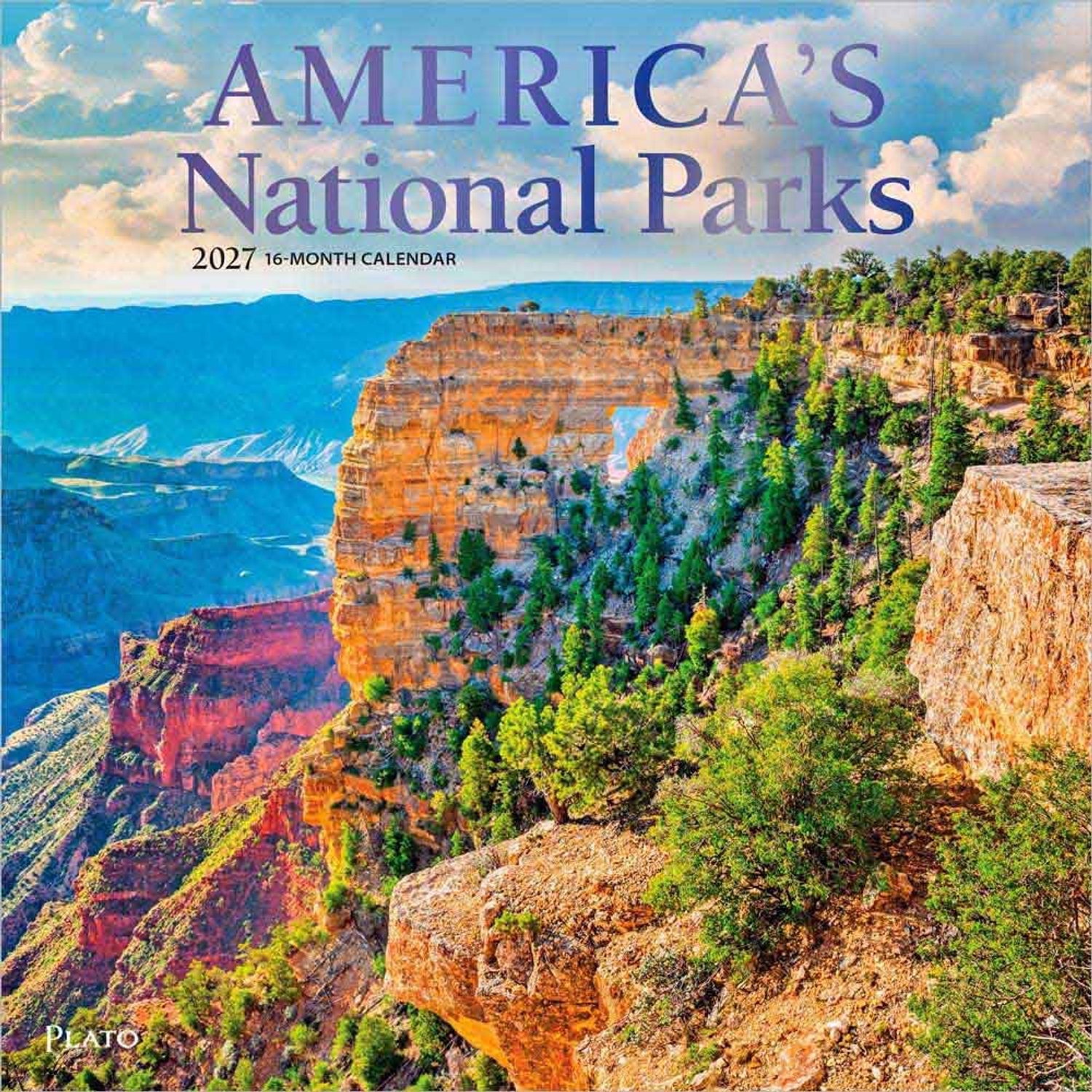 America's National Parks - Amerikas Nationalparks Kalender 2027 - 16-Monatskalender
