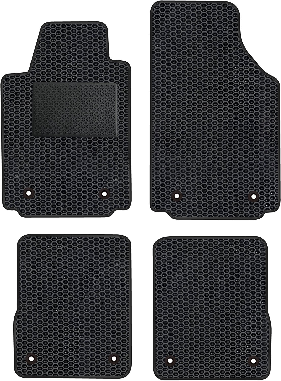 AU007_EVA_POD - Autoaccessoires - Complete set auto matten - Geschikt voor Audi A2 1999-2005 - Innovatief, duurzaam, sterk