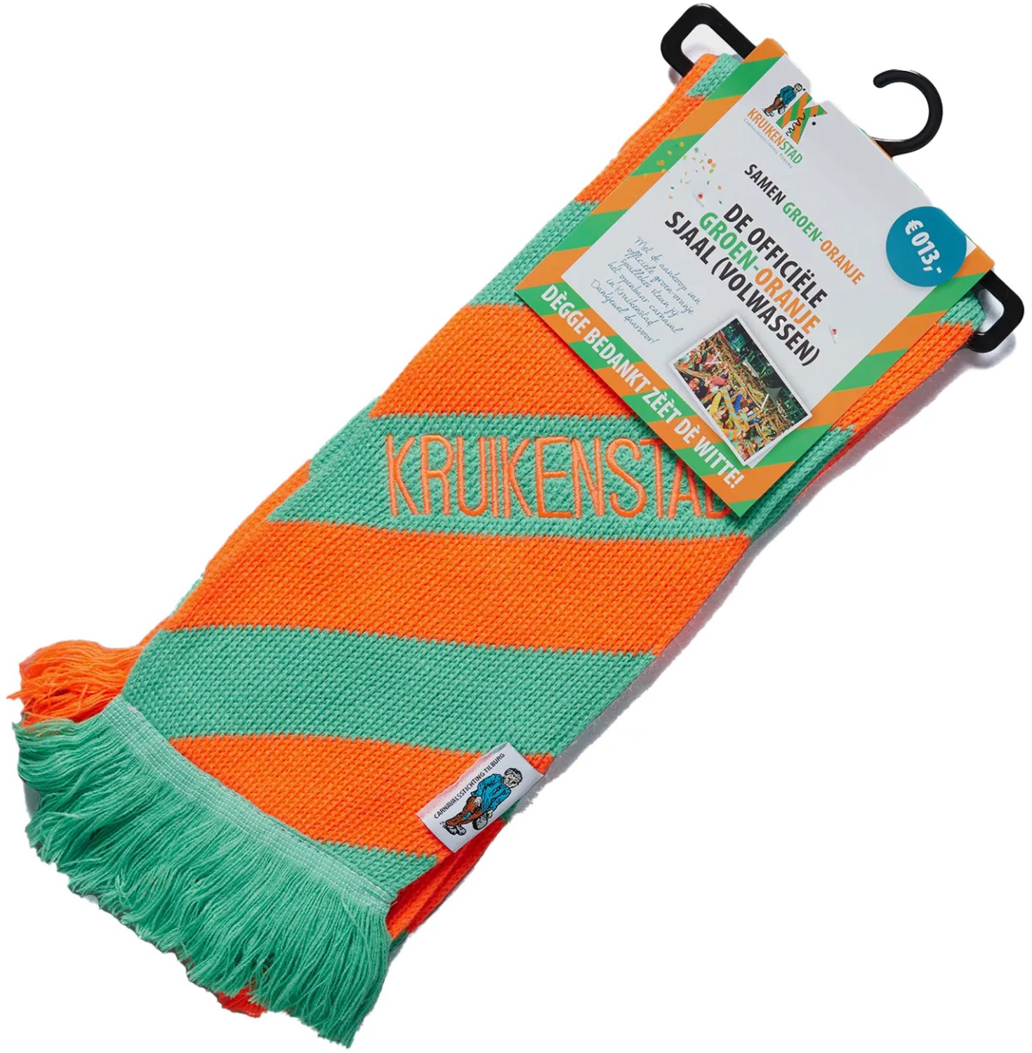Fjesta© De officiële groen-oranje volwassen sjaal