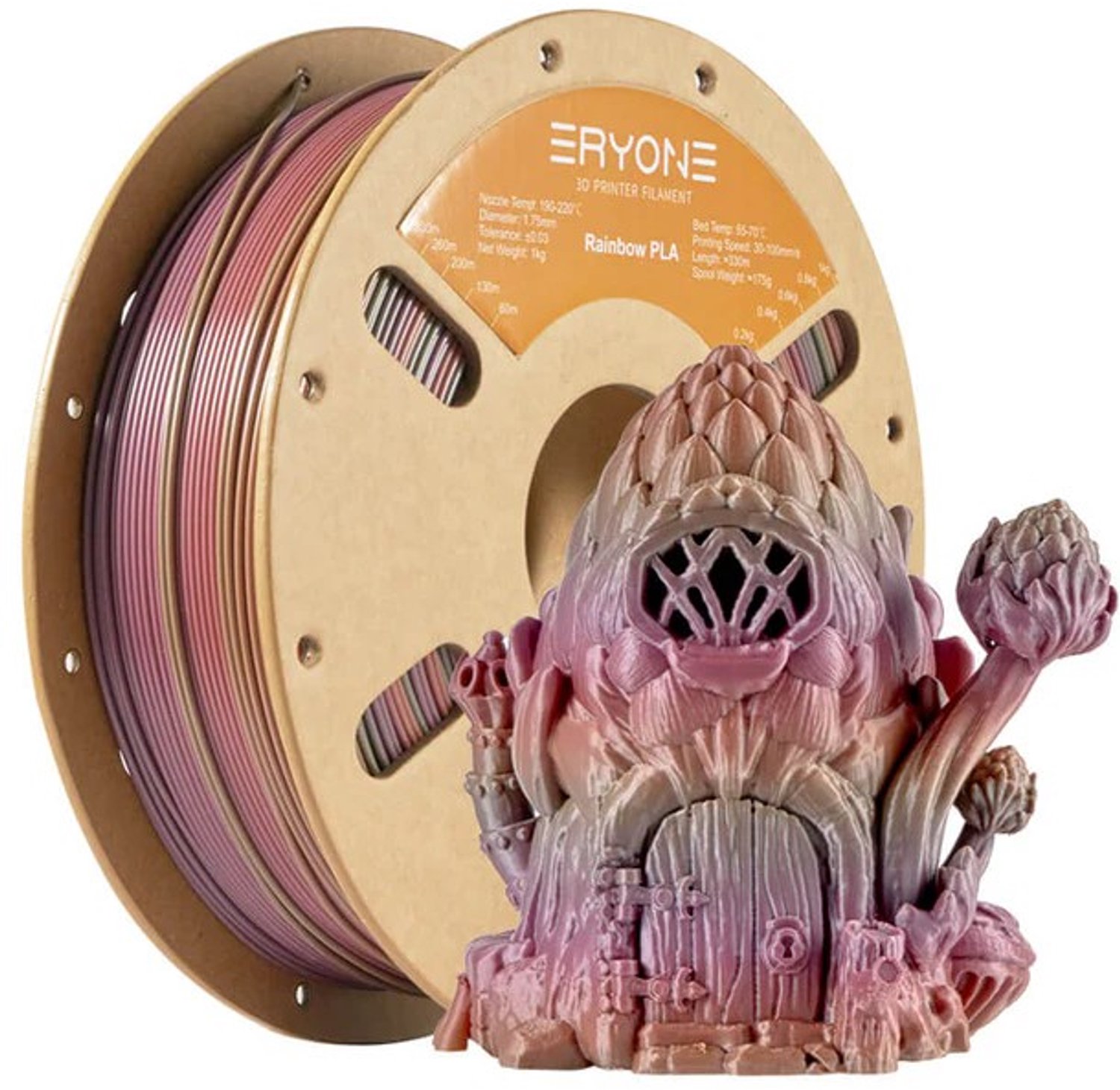 Eryone Steampunk Regenboog PLA - 1Kg - 1,75mm