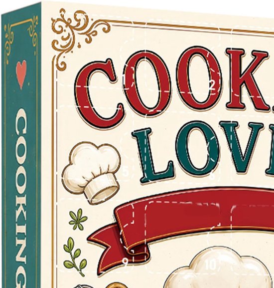 Adventskalender 2026 voor kookliefhebbers – 24 schattige 2D-hangers van acryl in de vorm van keukengerei – aftelkalender voor 24 dagen; perfect voor in de kerstboom en een leuk cadeau voor wie van koken houdt — cadeau in Kookcadeaus - foto 7