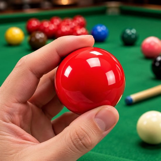 Snookerballenset 22 Stuks - Diameter 52,5 mm - Kunsthars - Unisex - Biljart Accessoire — afbeelding 5