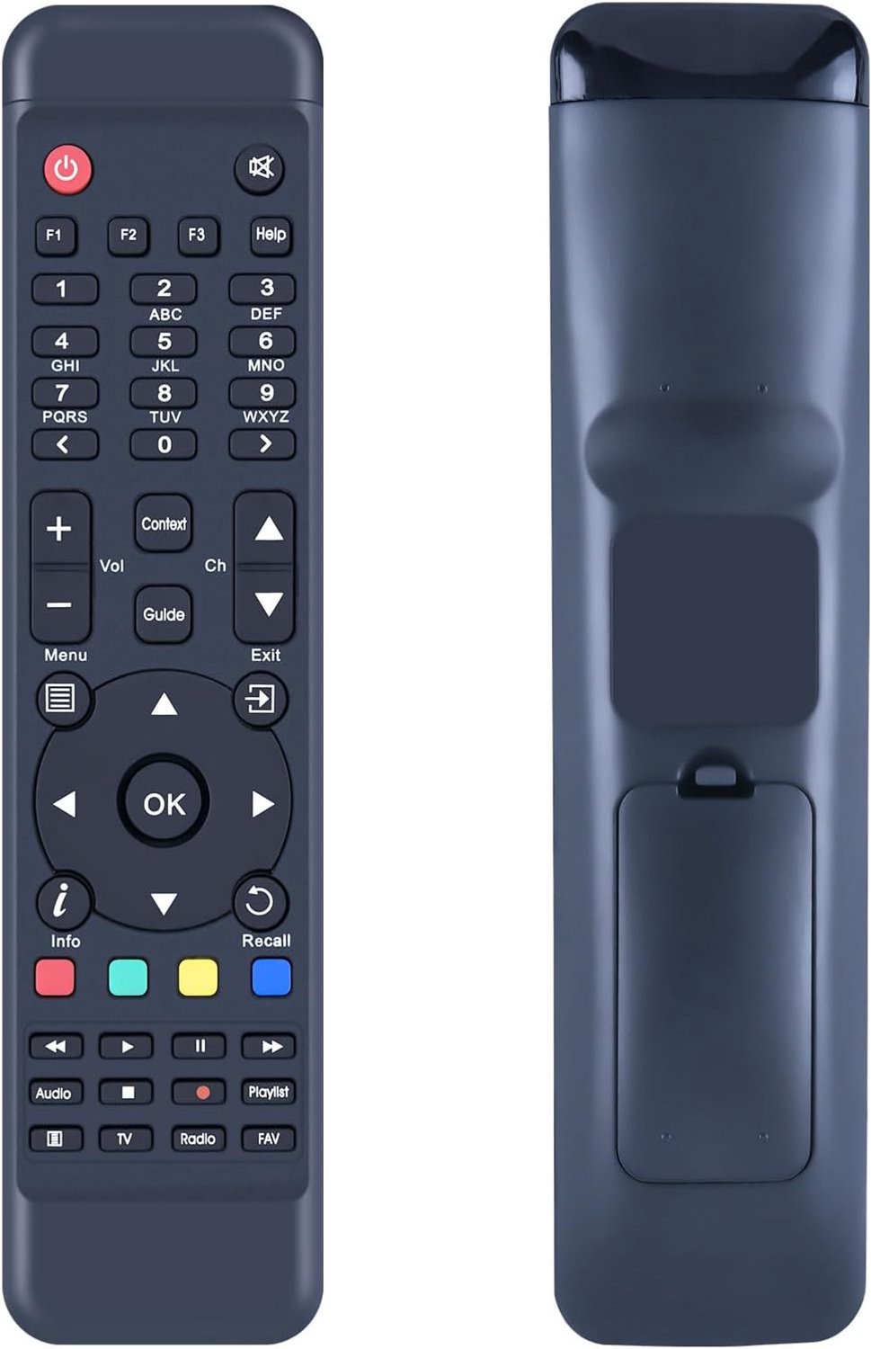Vervangende Afstandsbediening F1 F2 F3 F4 - Compatibel met Smart TV - Hoge prestaties over lange afstand - ShopVlot