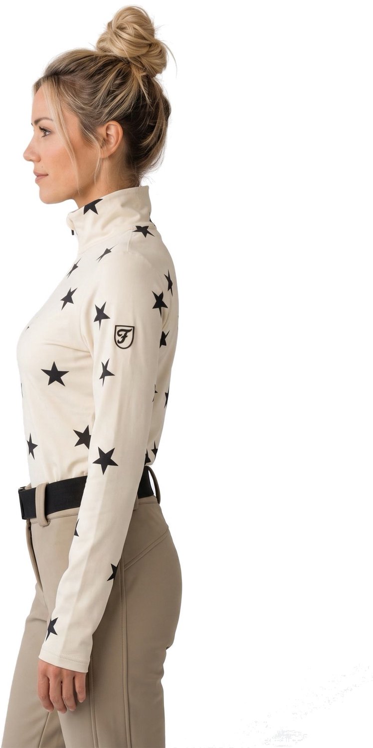 FALCON Morgana Skipully met rits dames Off Creme