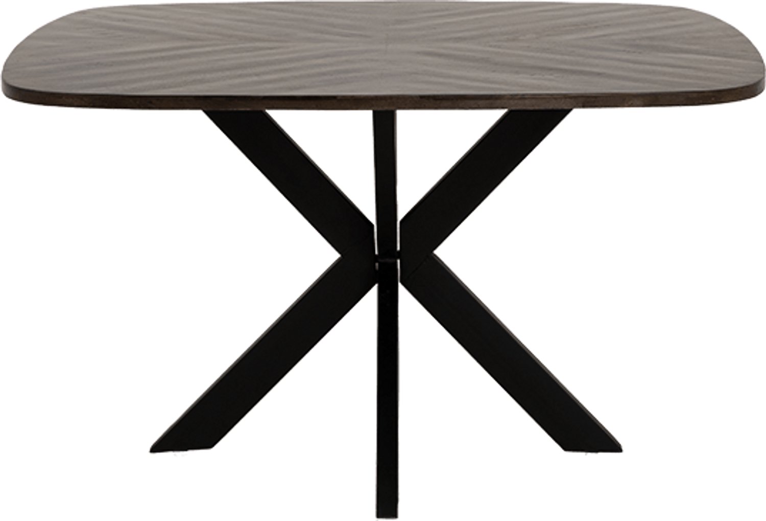 Tower Living Silvi eettafel vierkant - 130 cm - olijfbruin