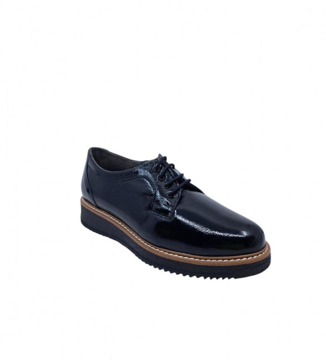 Pitillos Veterschoenen - Pitillos blucher negro veterschoen