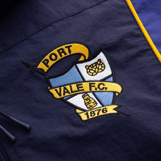 COPA Football - Port Vale F.C. 1992 - 93 - Retro Voetbaljack - Heren - L - Blauw