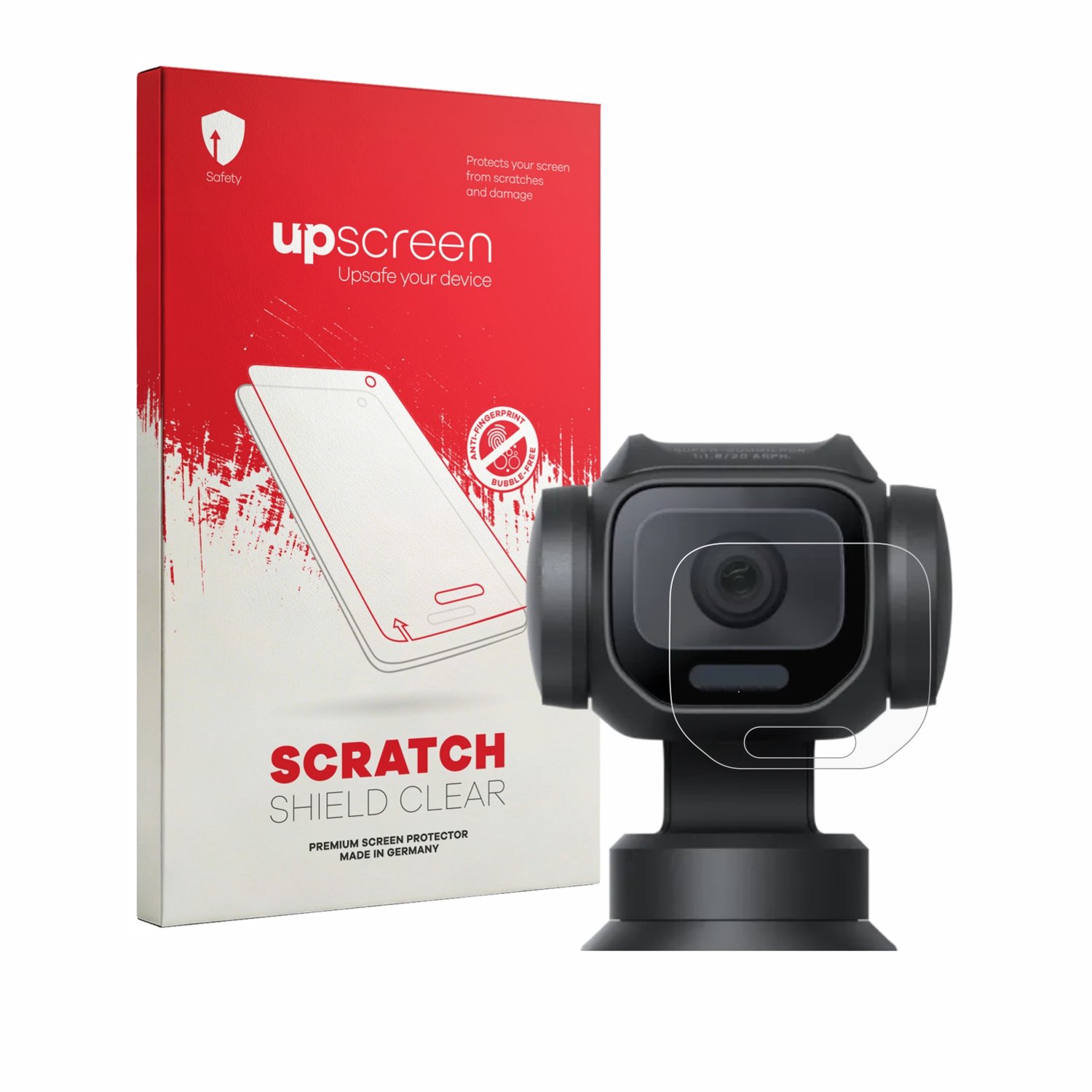 upscreen - Screenprotector voor Insta360 Luna Pro (Lens) - Folie Beschermfolie transparant