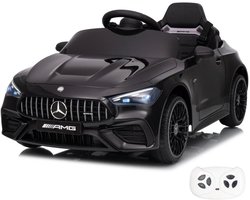 Mercedes-Benz CLE53 AMG 12V Elektrische Kinderauto 1 tot 5 jaar - met Afstandsbediening & MP3-speler - Officieel Gelicentieerd met Vernieuwde Li-ion Batterij - Zwart