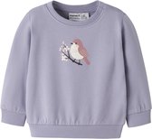 NAME IT - NBFVRILLIE LS SWEAT BOX BRU Meisjes Trui