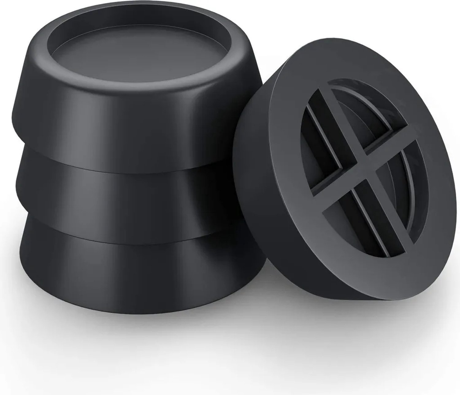 Trillingsdempers voor wasmachines; universele anti-trillingsdempers en rubberen trillingsdempende pads voor wasmachines en drogers.