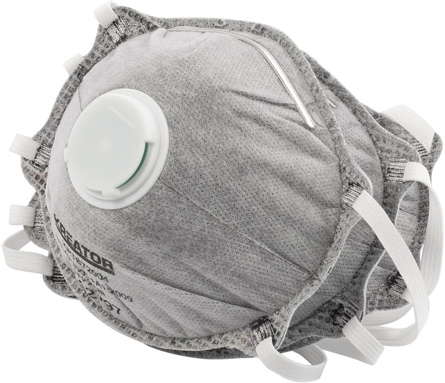 Kreator Stofmasker KRTS72004 - FFP2 mondmasker met koolstoffilter en ventiel