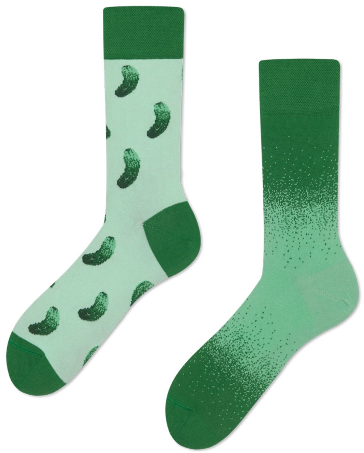 Many Mornings unisex sokken cheeky pickle groen