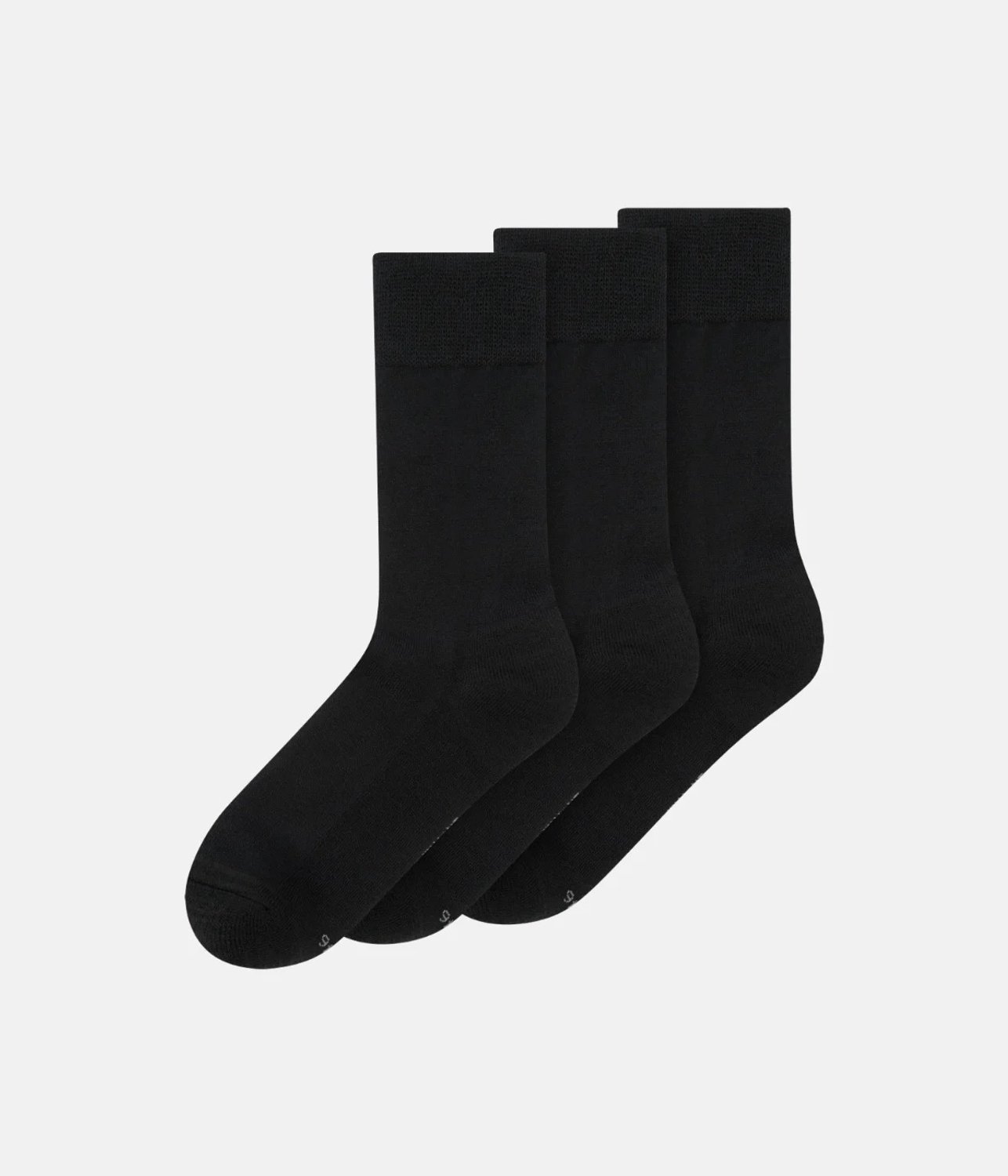 Thermowave Everyday Light Wool Socks 3-pack Unisex Zwart