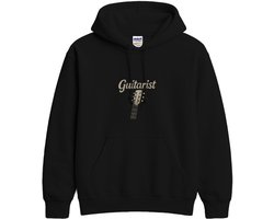 Muziek Hoodie – Gitarist – Stoere Outfit – Unisex Hoodie voor Dames & Heren – Leuk Cadeau