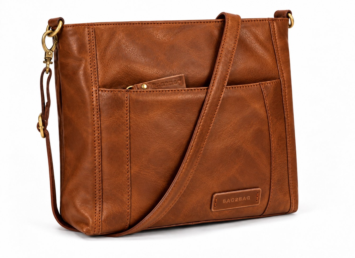 Bag2Bag Avola Crossbodytas - Cognac