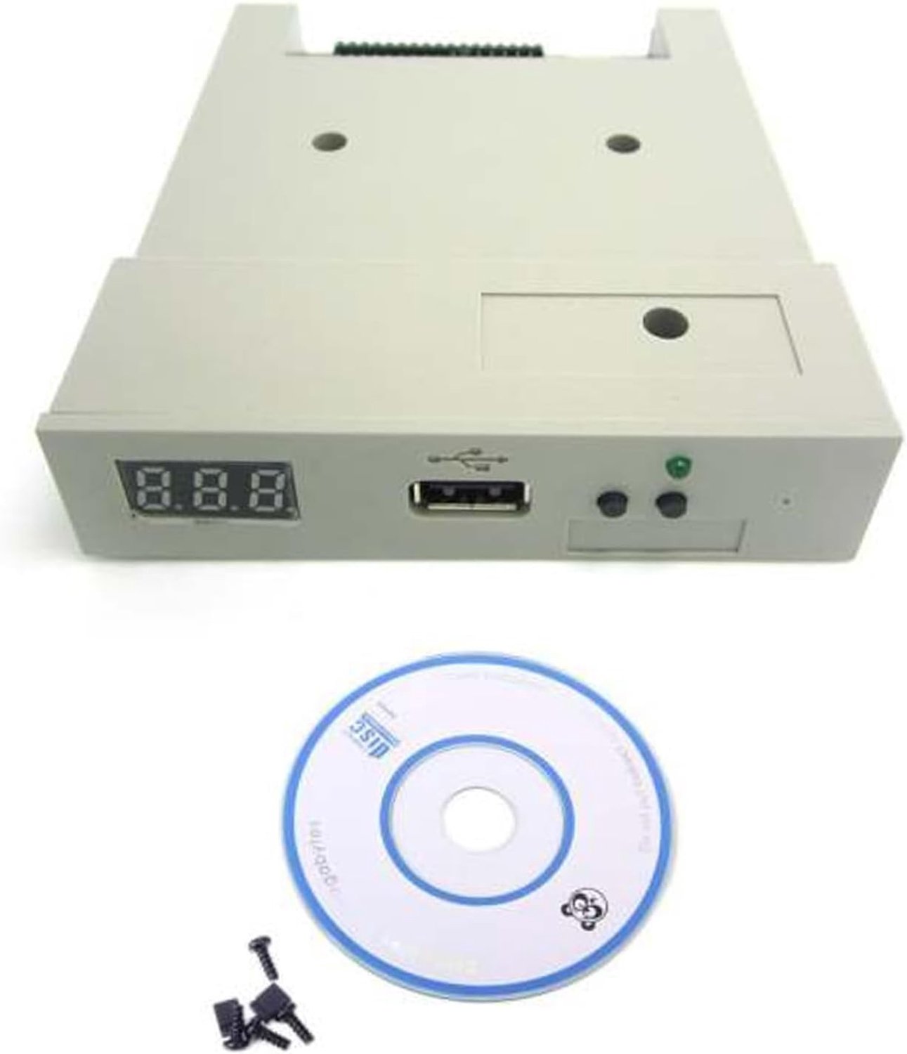USB Floppy Drive Emulator voor Industrie - ABS Machine met CD en Schroeven voor Gegevensopslag