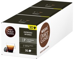 Nescafé Dolce Gusto capsules Espresso Intenso - 90 koffiecups voor 90 koppen koffie