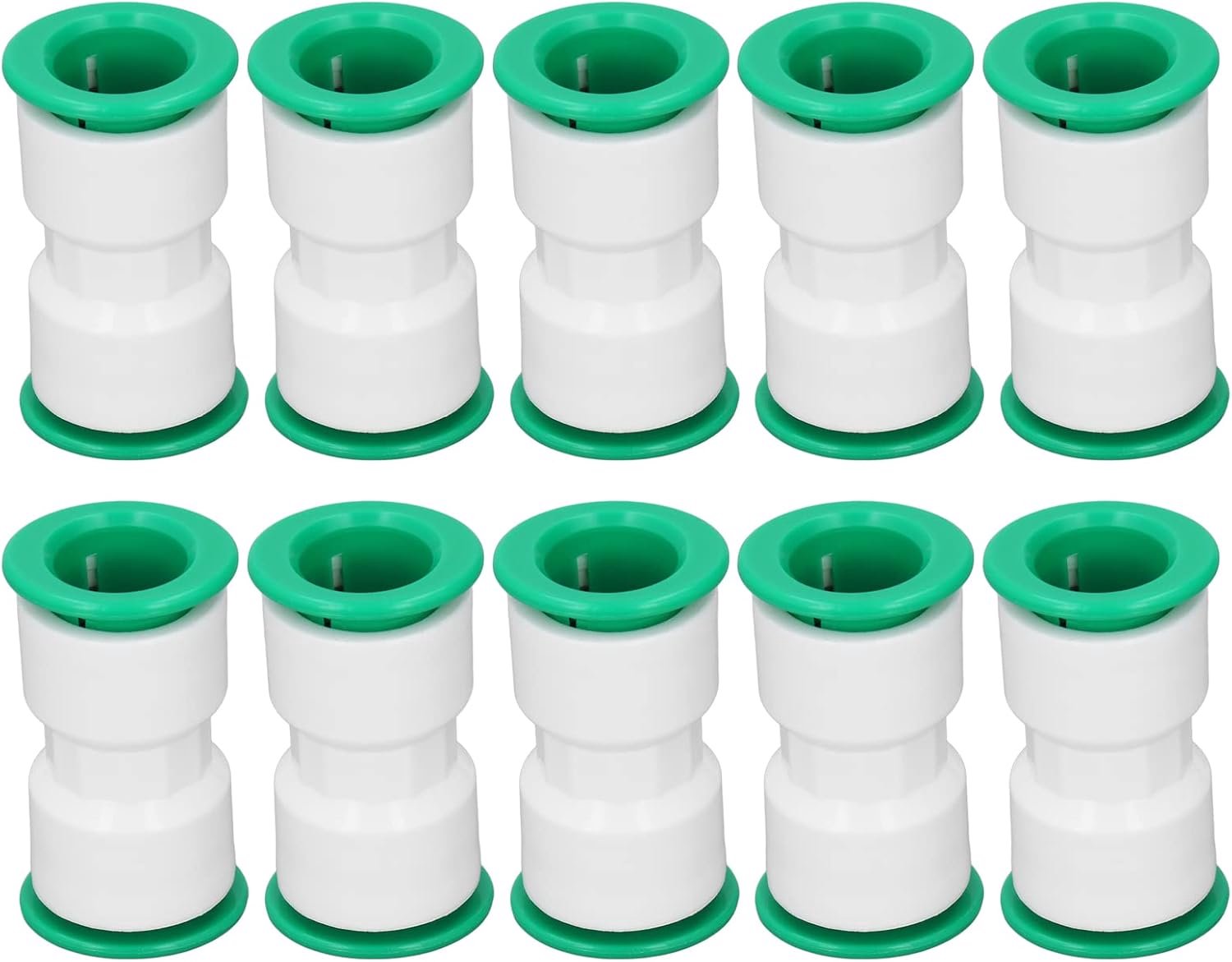 Fittingen 10 stuks recht type 25mm buis snelkoppeling voor luchtreinigers irrigatie zwembaden (25 mm)