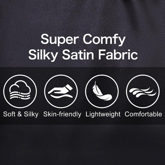 Satijnen kimono badjas lente zomer sjaalkraag nachtkleding klassieke zijden badjas — afbeelding 4