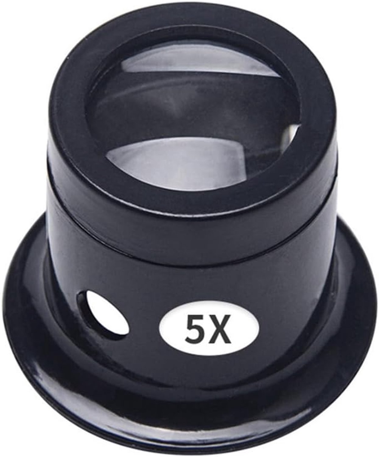 5X Juweliers Loep, Professionele Oogloep Vergrootglas Sieraden Vergrootglas Horlogemaker Tool voor Stempel Munt Diamant Repareren