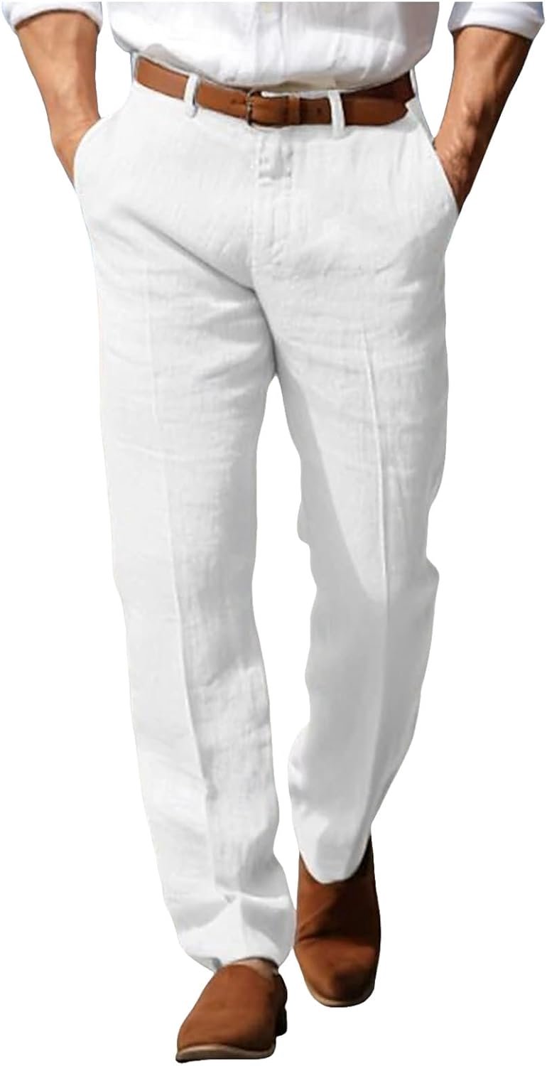 Chino herenbroek, regular, recht, eenvoudig en elegant, A355