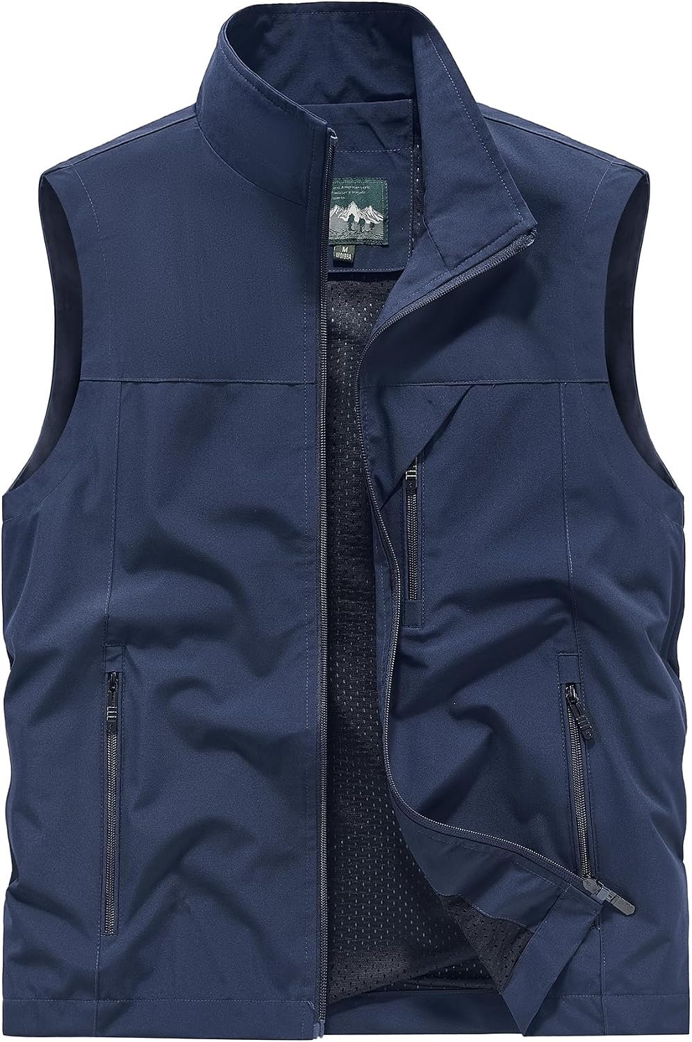 Casual Vissen Vest Outdoor Sneldrogend Vest Multi Pocket Ademend Mouwloos Jas Safari Jacht Wandelen Fotografie Gilets Lichtgewicht Utility Vesten Camping Reizen Top Uitloper