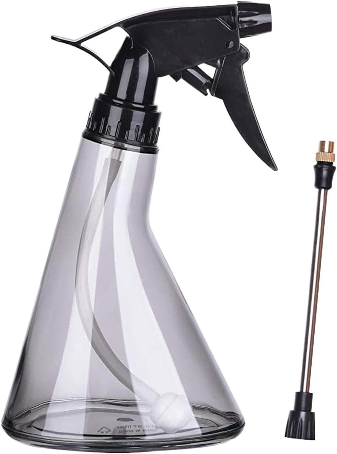 Verstuiver, 300 ml, huishoudhulp van PP, robuuste navulbare spuitfles, lekvrij, haarreiniging, autoverzorging, keuken, planten, dieren