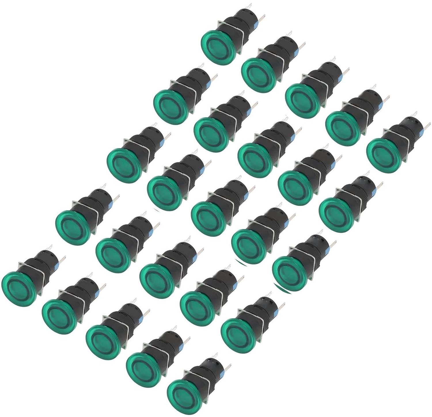 Groene Paddestoelhoofdschakelaar, 16 Mm IP65-classificatie