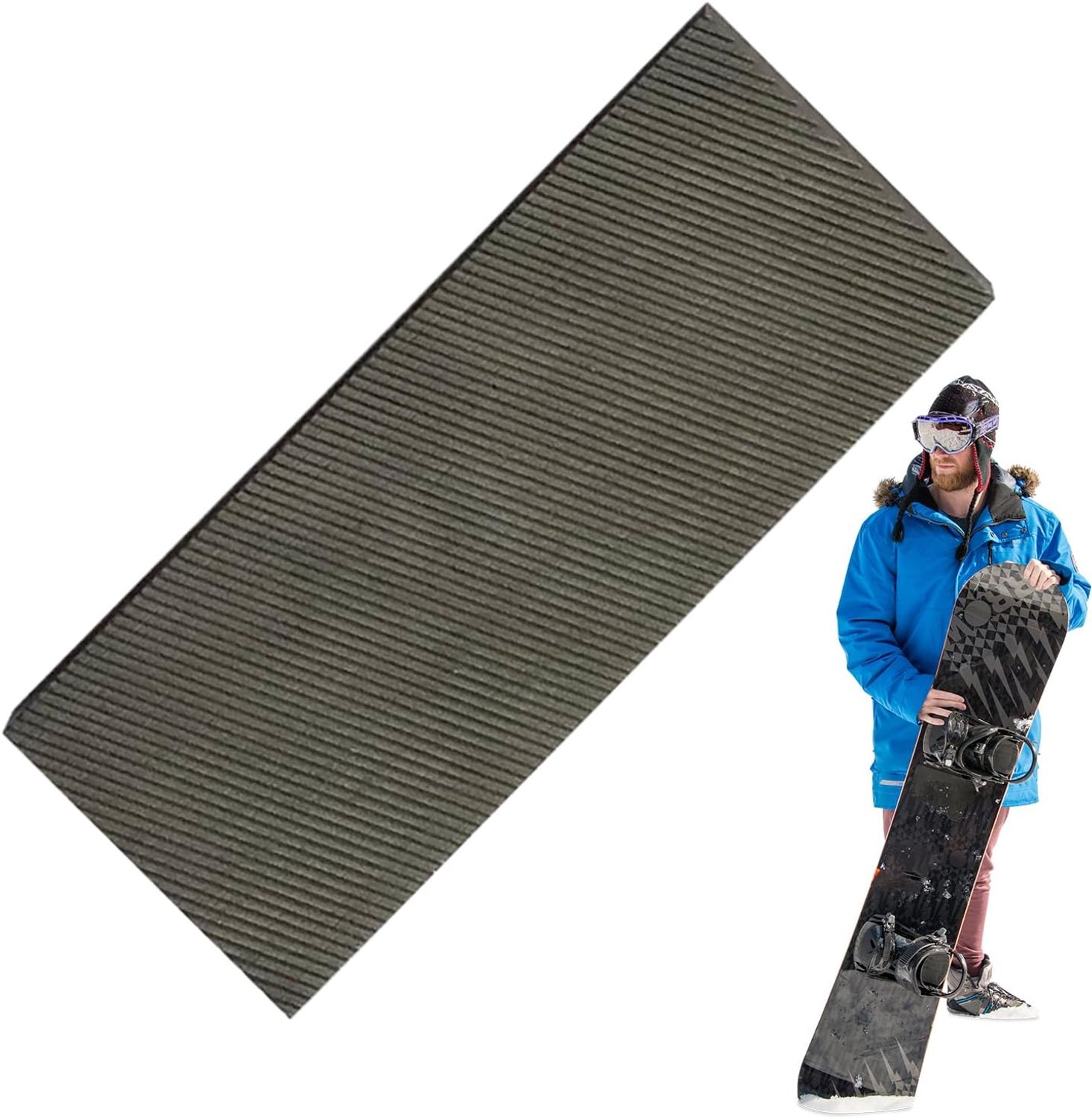 Compacte skislijper voor nauwkeurige randvorming, licht winterreparatiegereedschap, precisieslijper voor controle
