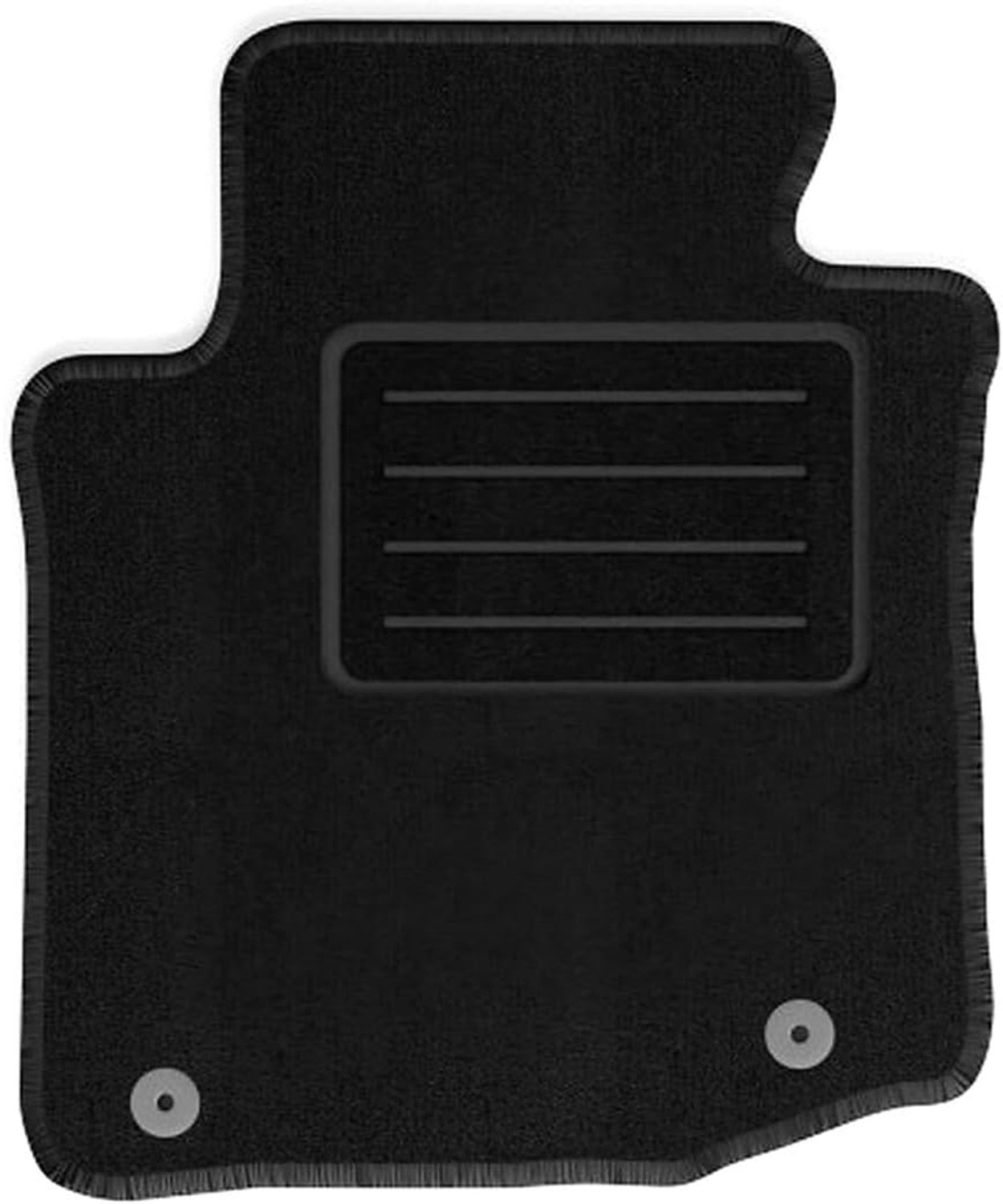 Bestuurdersmat linksvoor voor Peugeot 107 2009-2014 | Naaldvilt | antislip