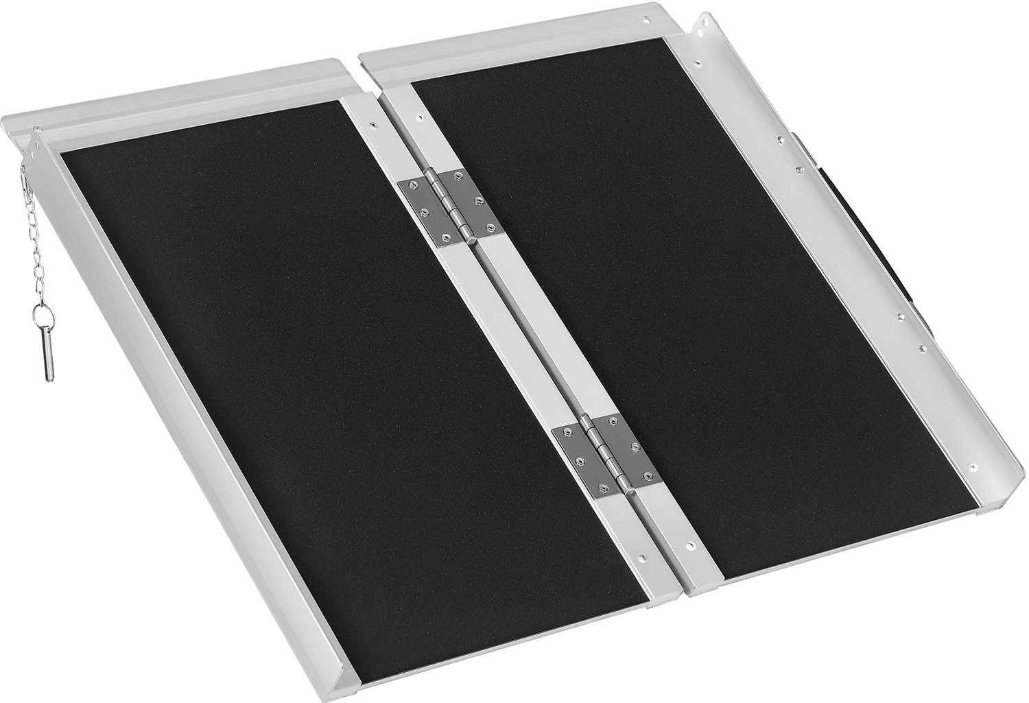 HOMCOM-Rolstoelhelling-Aluminiumlegering-60x73x5cm-Zilver