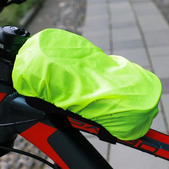 3-delige set waterdichte regenhoezen voor fietstasjes (geschikt voor stuurtasjes en zadeltasjes voor MTB's) — afbeelding 5