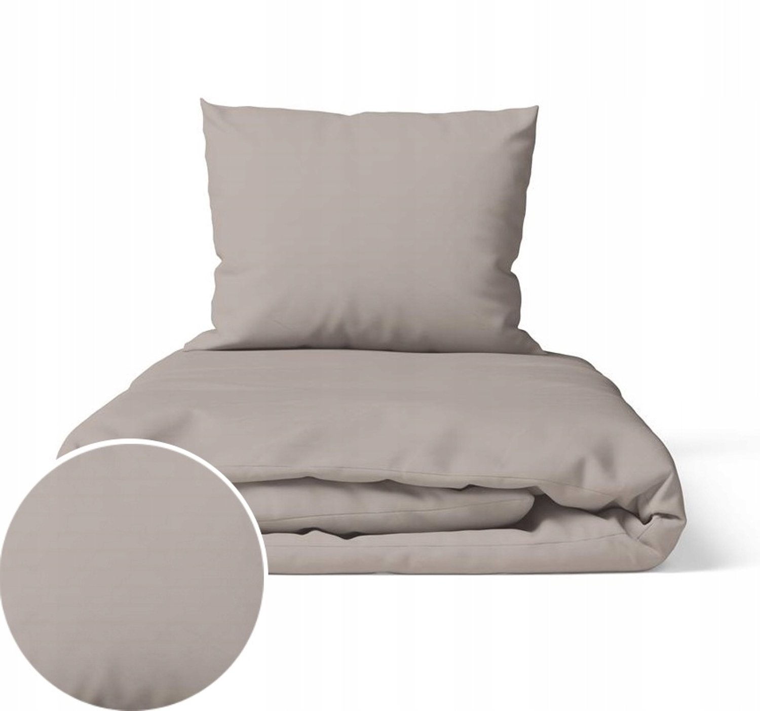 Hotelkwaliteit Beddengoed 140x200cm 100% Katoen - Donker Beige