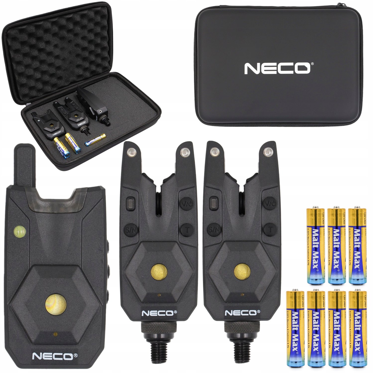 Neco BASE-X 102 2+1 Elektronische Beetmelder Set