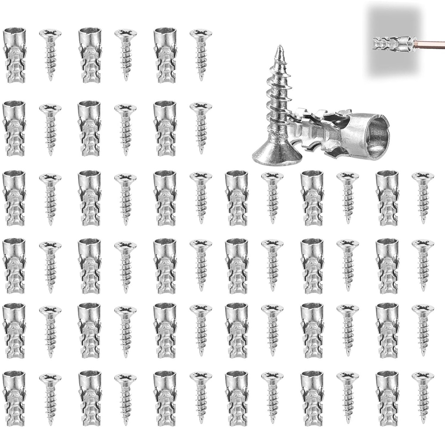 Sets 6x14 mm Spreidschroevenvoor Scharnierreparatie