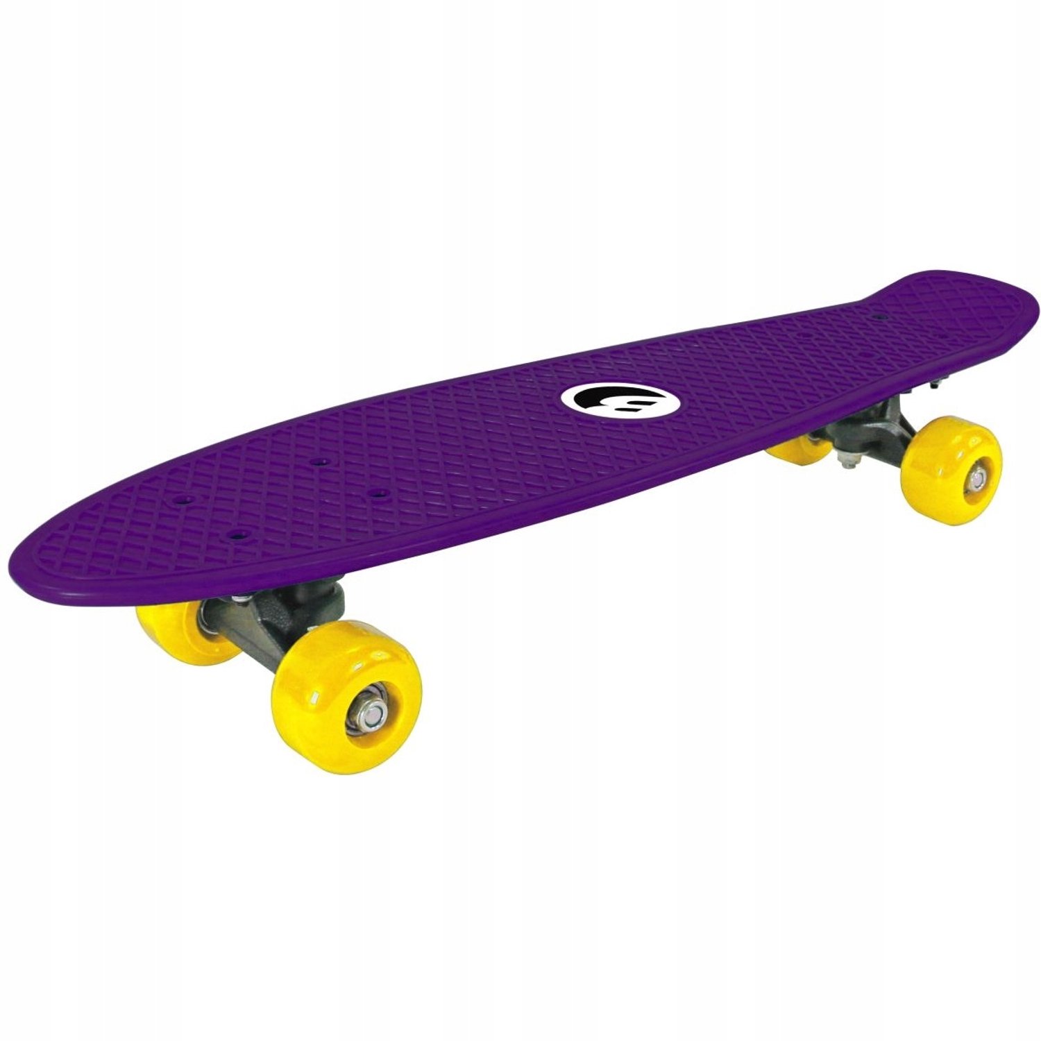 Fishtail Skateboard Kinderen 57.5cm – Antislip Deck Fiolet