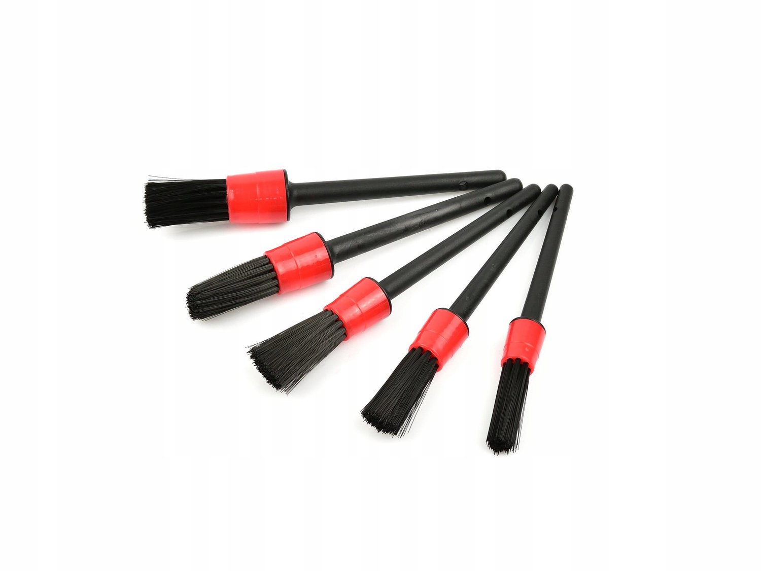 5x Detailingspenseel Set 20-40mm voor Auto Interieur & Exterieur