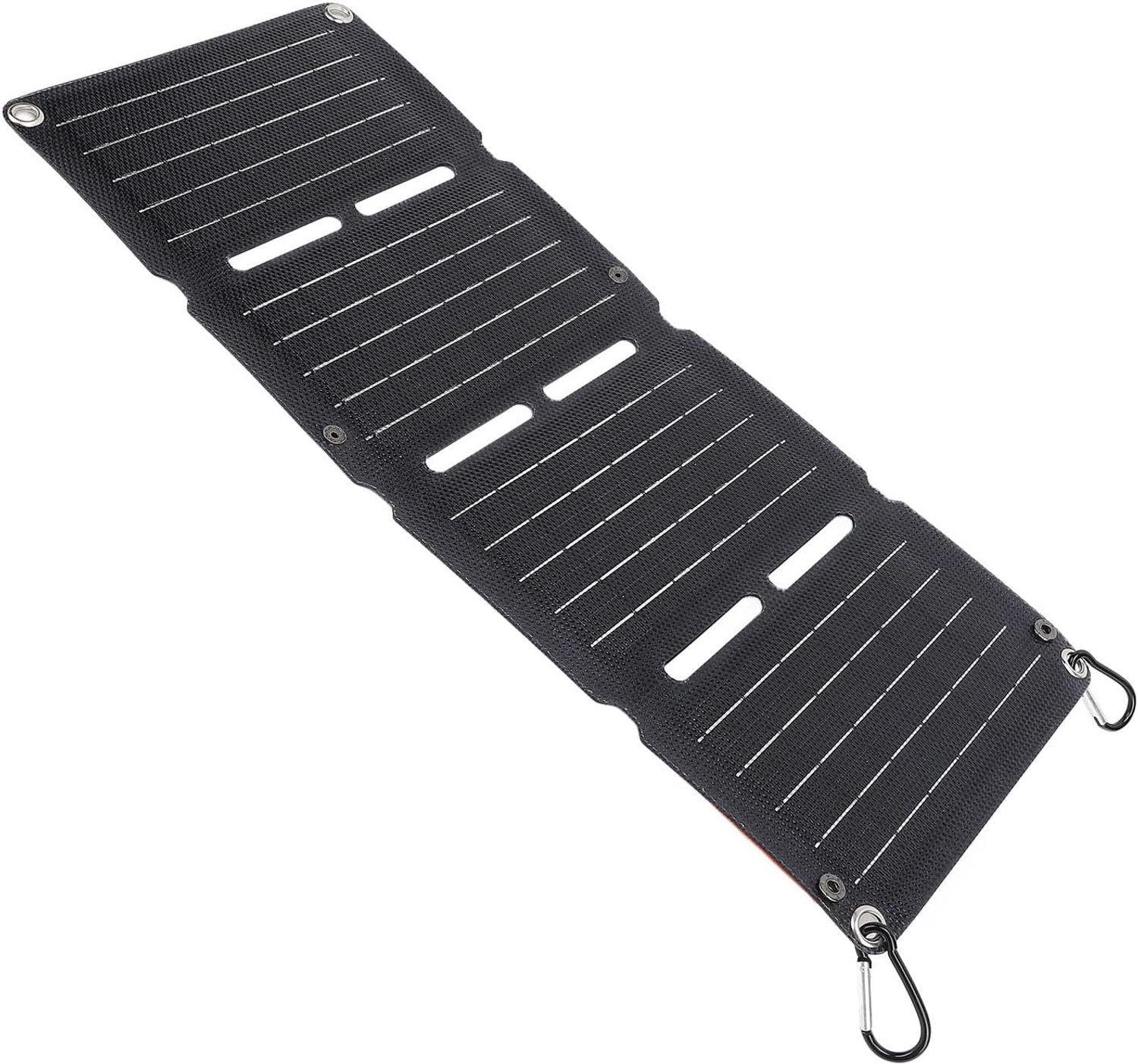 40W Monokristallijn Opvouwbaar Zonnepaneel Snel Opladen Dubbel USB Opladen Buiten, Draagbare Lichtgewicht Zonnelader voor Reizen Buitenshuis