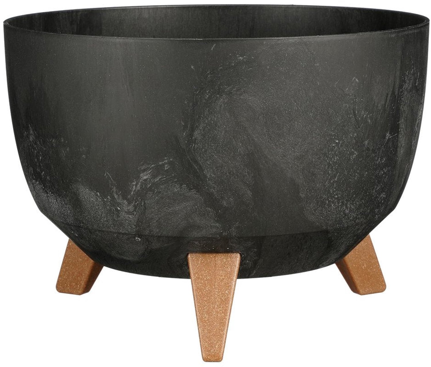 Plantenbak Doppio Zwart