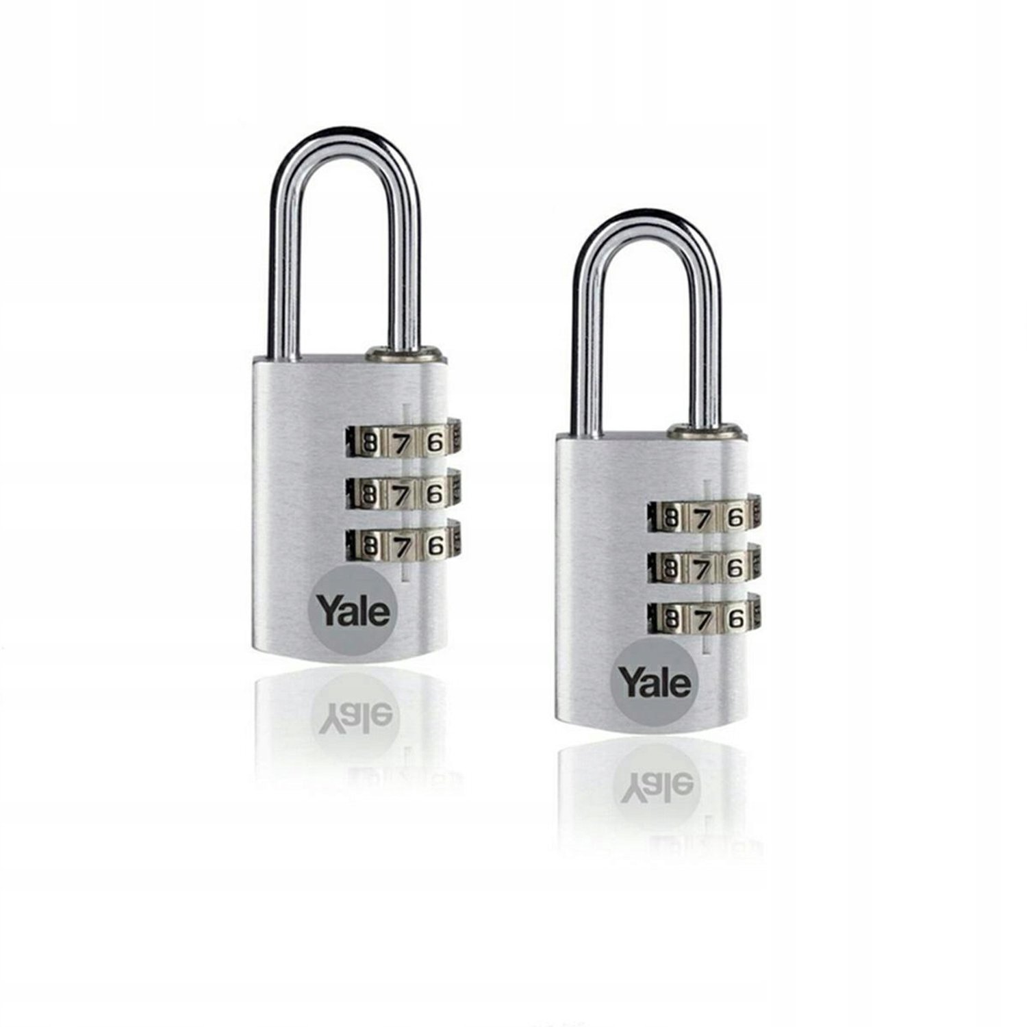 Yale Cijferslot 21mm - 2 stuks, voor kasten en gereedschapskisten