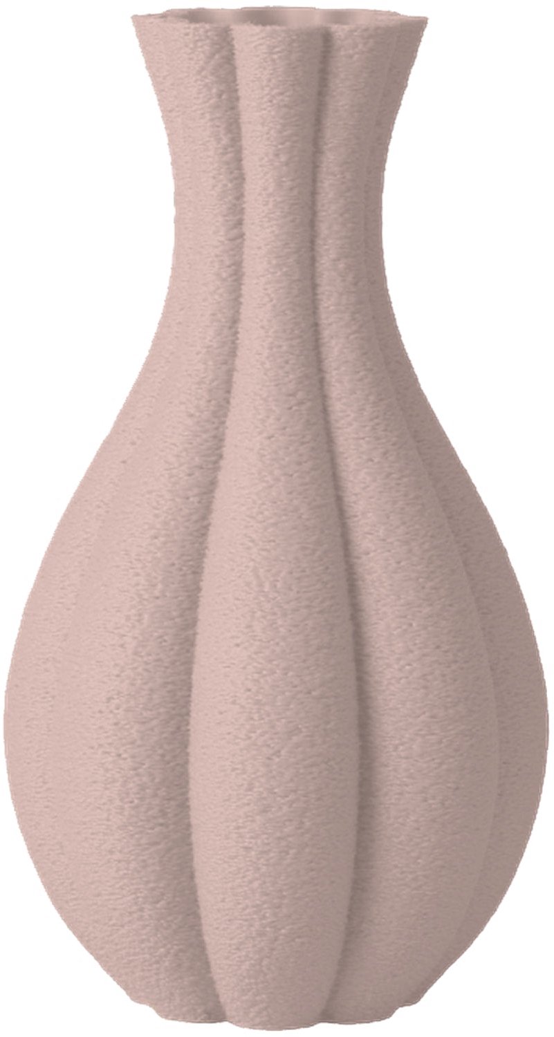 Layvo FENNO Vaas - Bloesem - D14 x H25 cm - droogbloemen vaas - japandi - gerecycled plastic