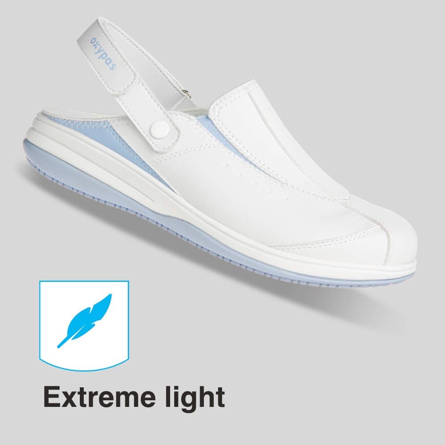 Veiligheidsschoenen 40 EU - Wit - Lichtgewicht - Ideaal voor zorg en horeca - ShopVlot