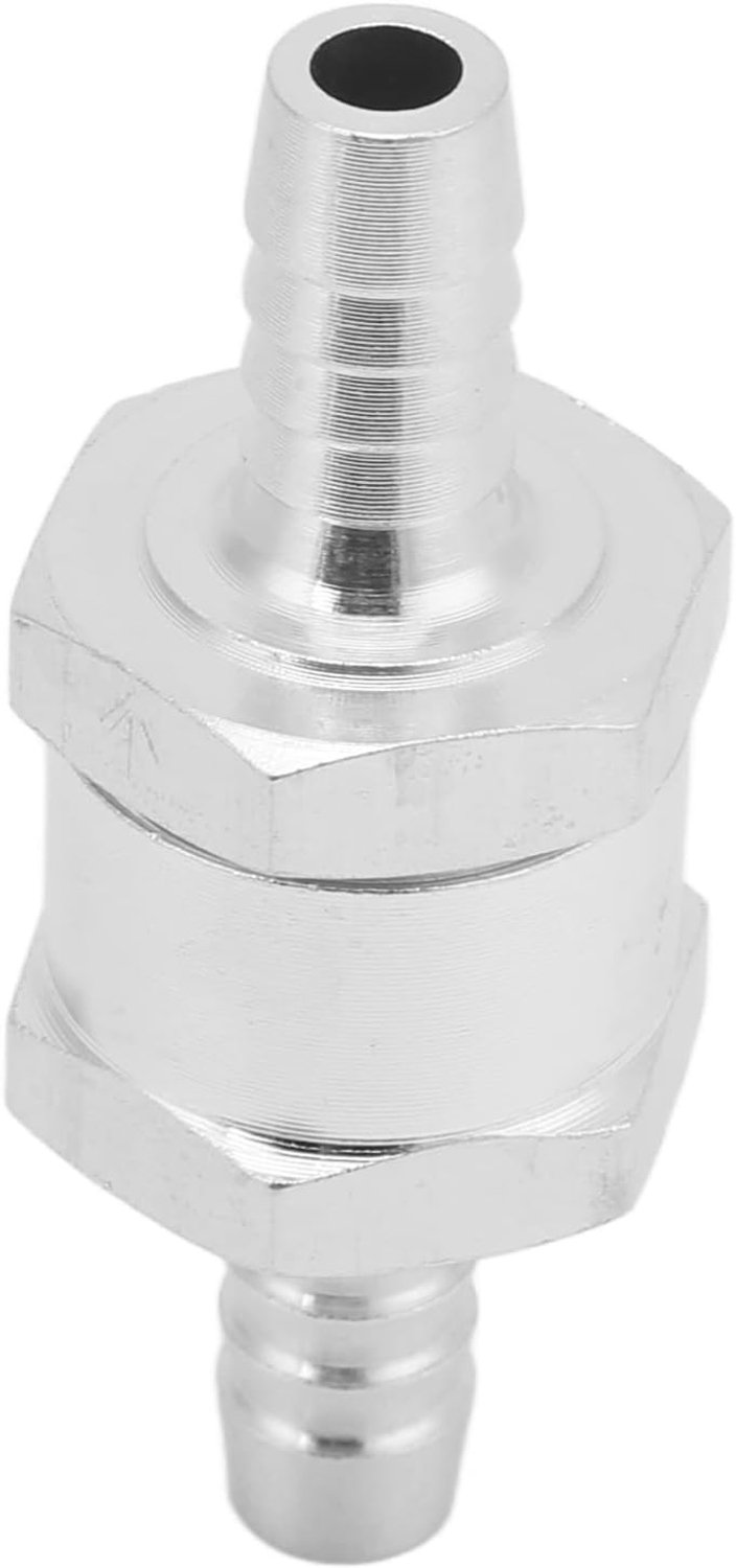 Terugslagklep 0.2-6 Bar - Aluminium 8mm - Universele brandstofleiding - Voorkomt terugstromen van brandstof - ShopVlot