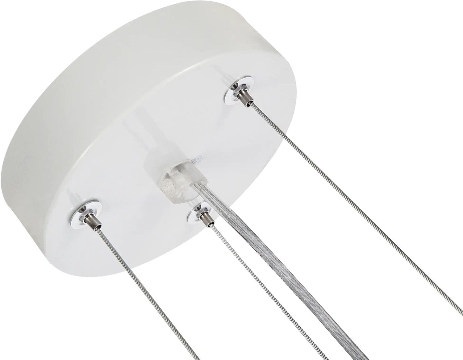 OXUS optionele montageset in wit, stalen stang van 1100 mm, voor plafondbevestiging