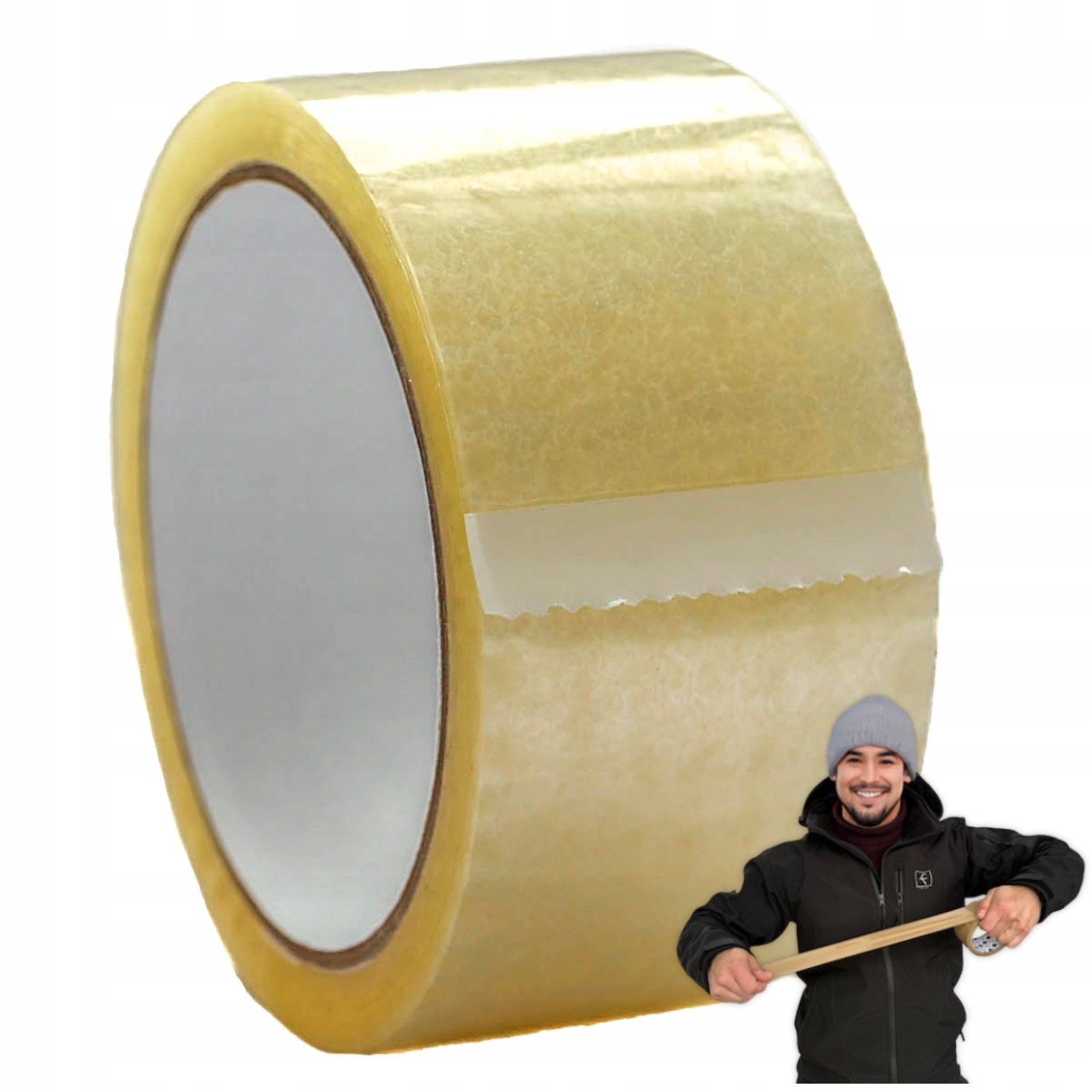 Pakkingstape Acryl Transparant 48mm x 54m - Sterk en Betrouwbaar