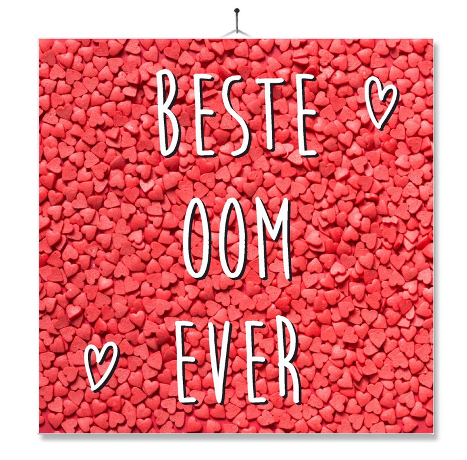 MC Living Tegel Met Opdruk | Kado | Cadeau | Beste Oom Ever Multi-Color