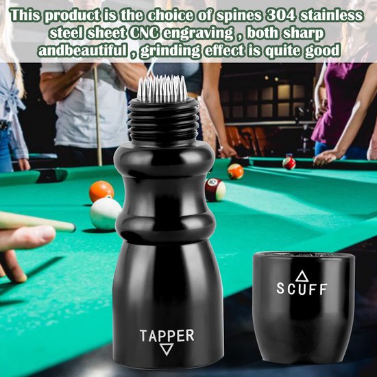 Billiard Cue Tool - Onderhoudshulpmiddel voor Biljartkeu — afbeelding 4
