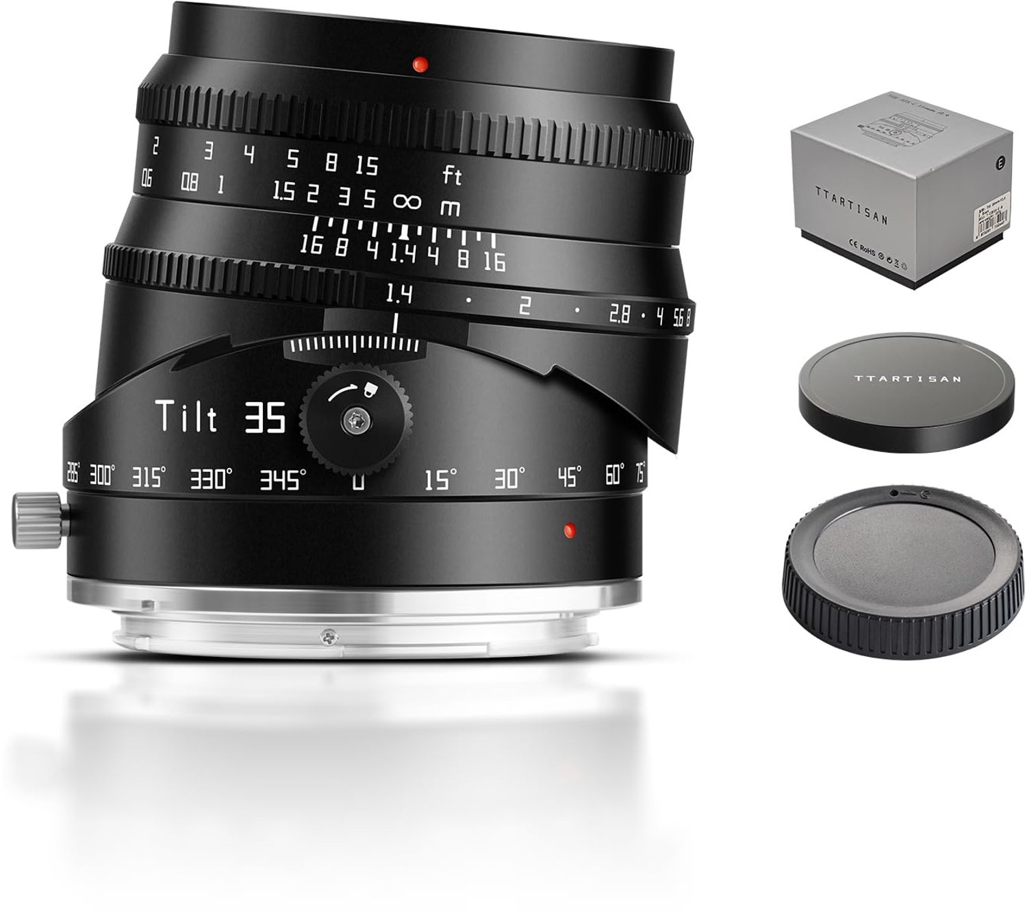 Handmatige 35 mm f/1.4 Lens voor Z-mount - Kantelbare Fotolens